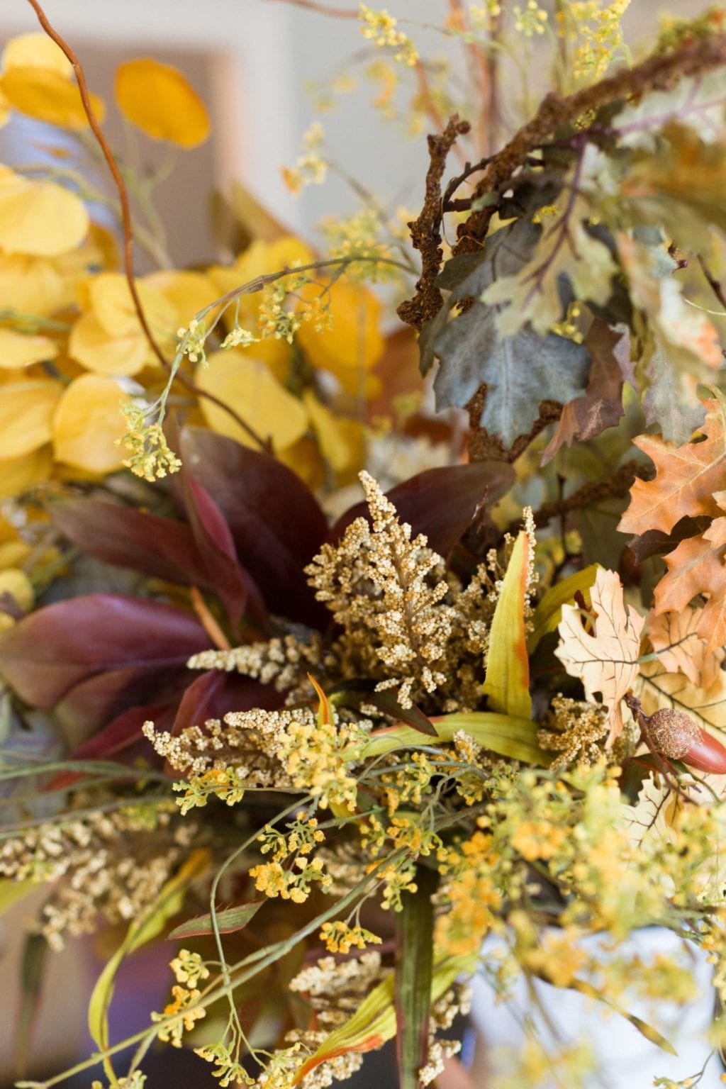 Rustic Fall Tablescape - bluegraygal